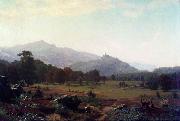 Albert Bierstadt, Autumn in the Conway Meadows looking towards Mount Washington